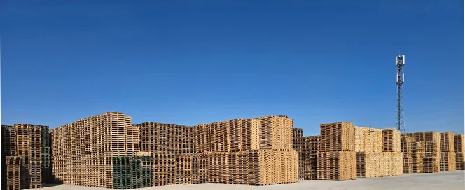 Palettes bois neuves et reconditionnées d’Emballages Diffusion